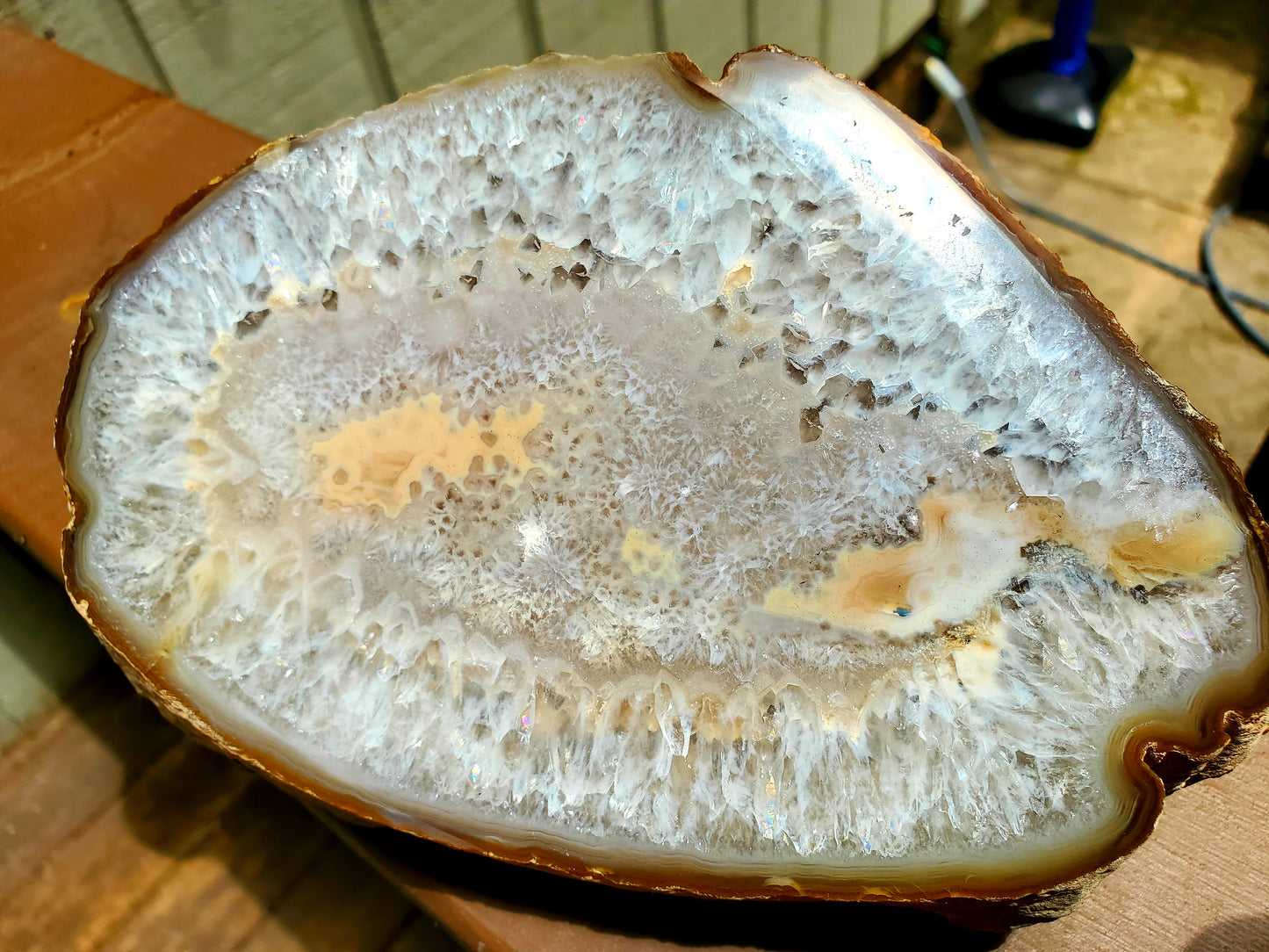 Large Quartz Agate Geode