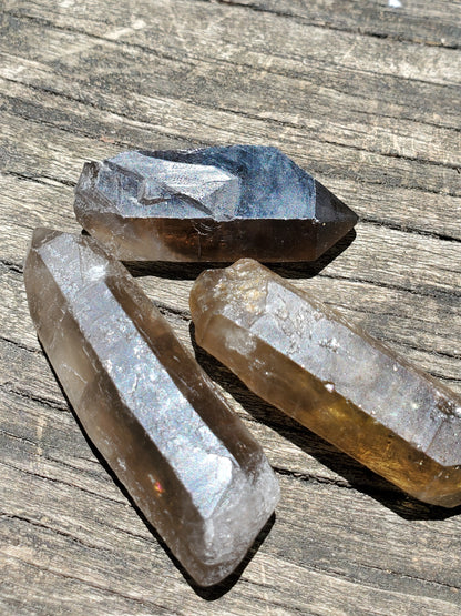 Raw Cut smokey Quartz